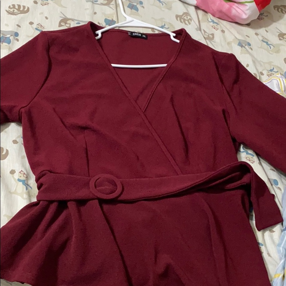 Two piece plus size set